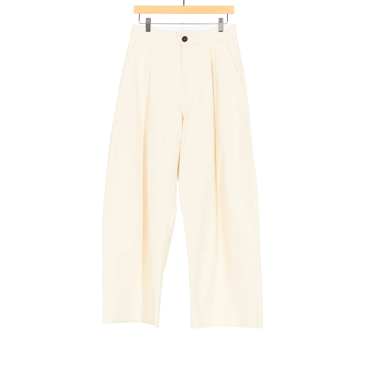 Sorte Peached Cotton Twill Cream Pant – Cueva