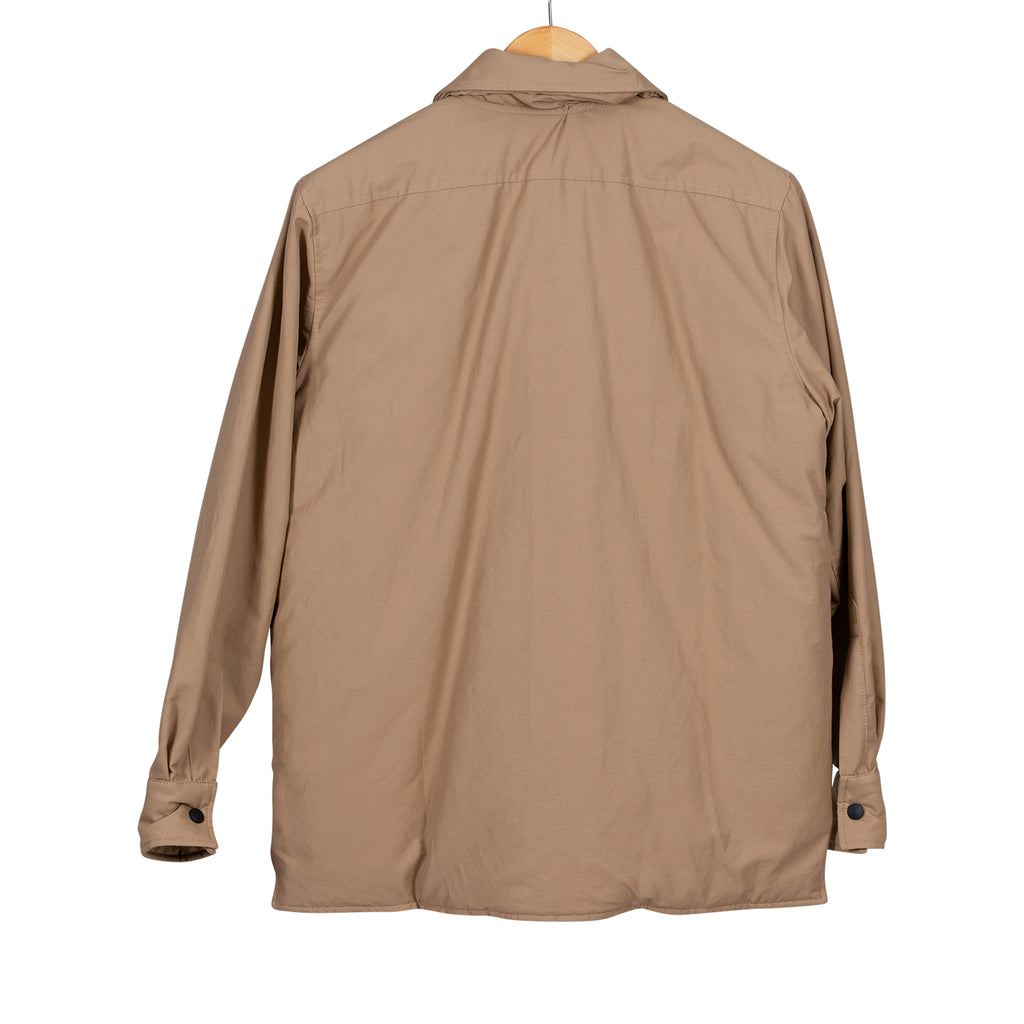 Padded Work Shirt Tan
