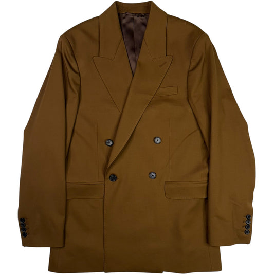 Vigar Double Breasted Blazer Brown