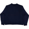Flint Round Neck Sweater Wool Blend Navy