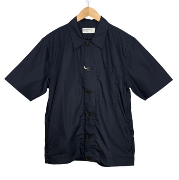 Recycled Poly Tech Overshirt Navy