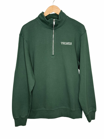 Remember Zip Sweatshirt Dark Green