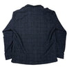 Aabba Cotton Shirt Jacket Navy Black Check