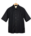Nodola Shirt Black Cotton Poplin