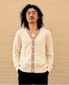 Josh Cardigan Ivory Cotton