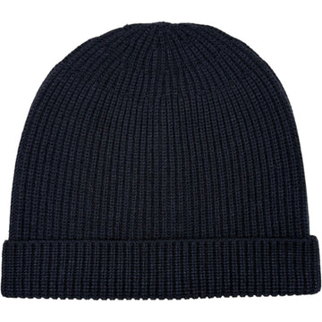 Beanie Navy Ribbed