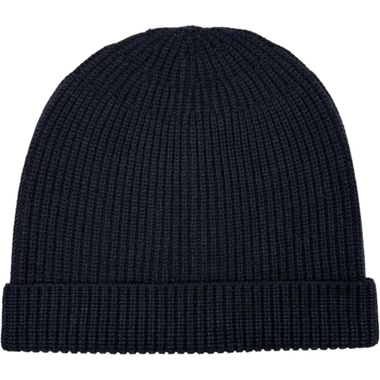 Beanie Navy Ribbed