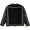 August Cardigan Black Wool Blend