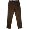 Aantioco Regular Dart Trouser Brown Check