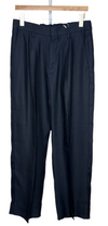 Kay Pant Navy Viscose Linen