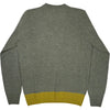 Crewneck Brushed Wool Sweater Light Green Yellow