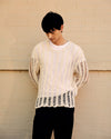 Aestas Sweater Broken White Cotton