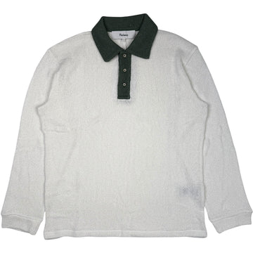 Knitted Rugby Cotton Poly Off White