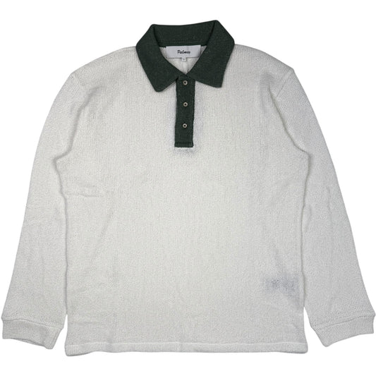 Knitted Rugby Cotton Poly Off White