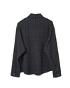 Vacation Shirt Cotton Blend Midnight Check