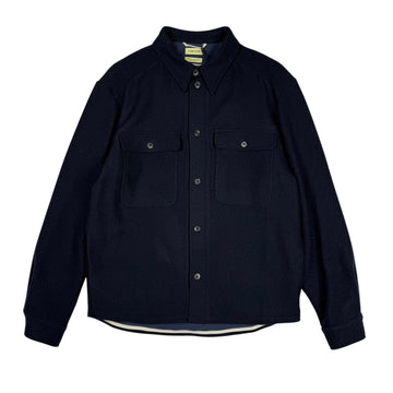 Overshirt Yak Wool Navy