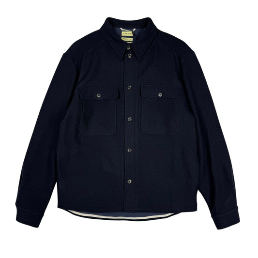 Overshirt Yak Wool Navy