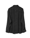 Gambler Shirt Black Fuzz Tencel