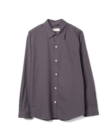 Distant Shirt Cotton Blend Blush Stripe
