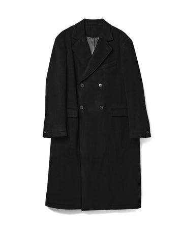 Conference Coat Black Recycled Wool