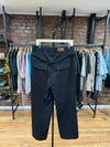 Black Hampton Wool Trouser