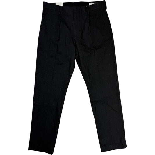 Bill Pant Black Multi Polyester Blend