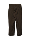 Service Trouser Dark Brown Dry Wool
