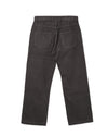 Straight Cut Denim Brushed Gull Twill