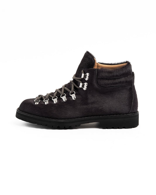 NN07 x Fracap M127 Leather Boot Grey Pony