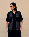 Dexter Black Mesh Short Sleeve Shirt