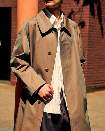 Westminster Overcoat Cotton Twill Tropical Taupe