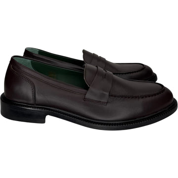Townee Penny Loafer Dark Brown Leather