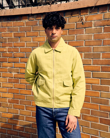 Nervi Zip Jacket Prato Pistachio