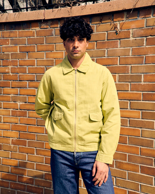 Nervi Zip Jacket Prato Pistachio