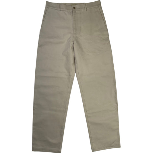 Balloon Trousers Heavy Cotton Drill Cream