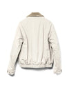 Toya Bomber Cotton Blend Light Grey