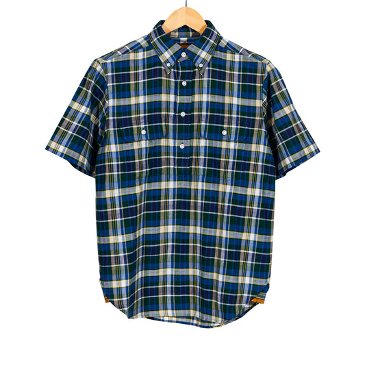 Popover Button Down Collar Short Sleeve Shirt No.117