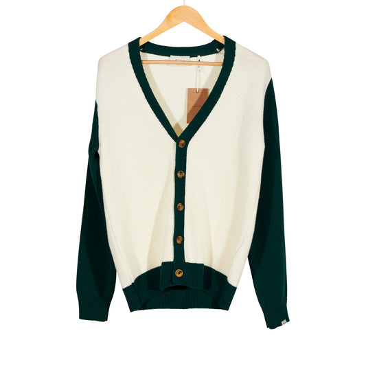 Sprout Cardigan Cloud Dark Green