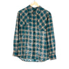 Green Wasser Sheer Checked Shirt