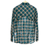 Green Wasser Sheer Checked Shirt