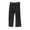 Wide Drop Crotch Linen Trousers