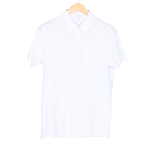Sea Island Cotton Short Sleeve Polo