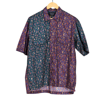 Holiday Half Shirt Multi Color Paisley