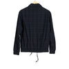 French Coat Jacket Black Grey Check