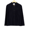Jonas Overshirt Navy Boiled Wool