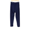 Inverted Pleat Sweatpant Navy 18oz Viscose Blend Twill Jersey