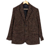 Andover Jacket Dark Brown Poly Wool