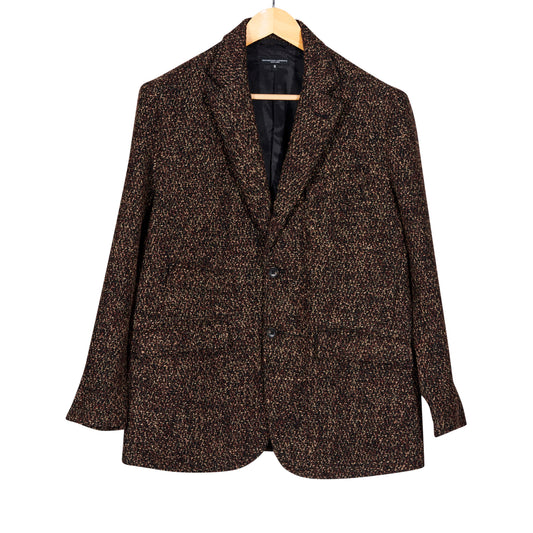 Andover Jacket Dark Brown Poly Wool