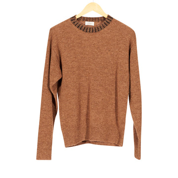 Brushed Wool Sweater Brown