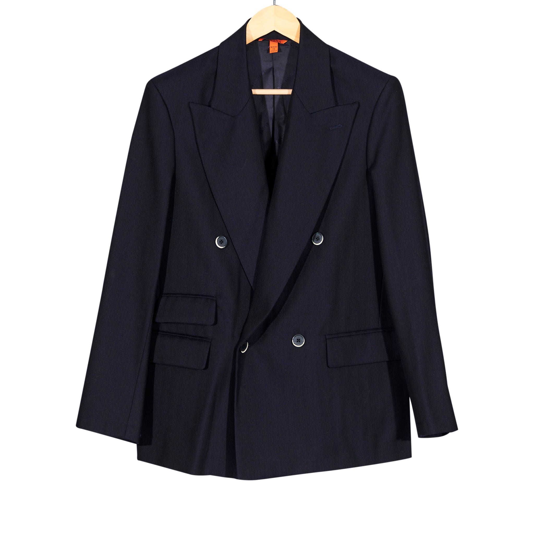 Nodaro Double Breasted Jacket Navy 4213 – Cueva